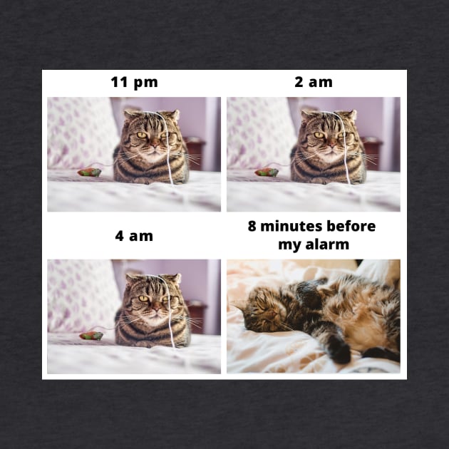 8 Minutes Before My Alarm Sticker by Frankie Rain